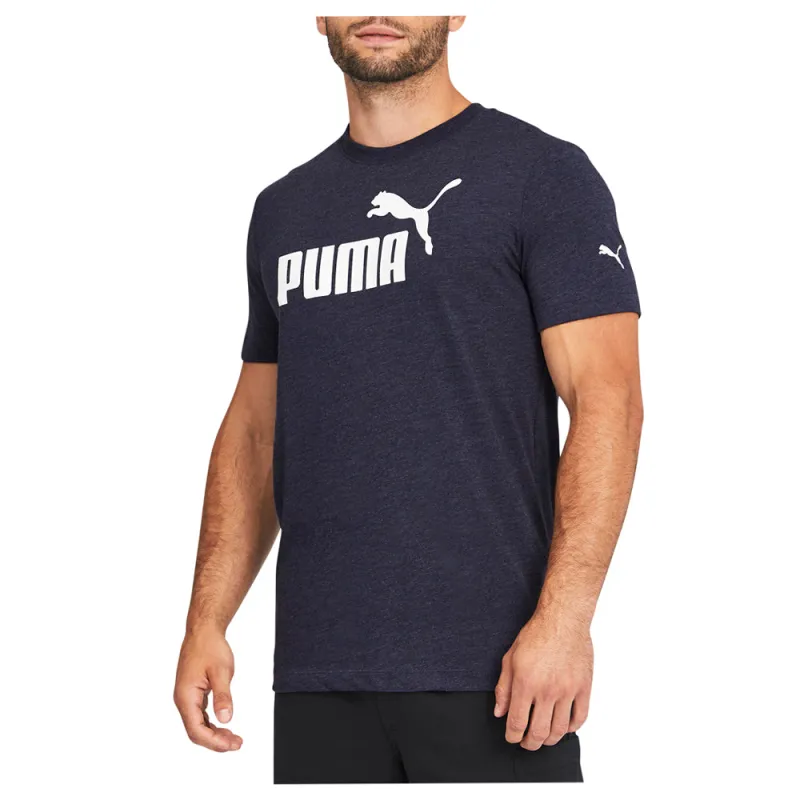 Essentials Heather Logo Crew Neck Short Sleeve T-Shirt sold by Shoebacca