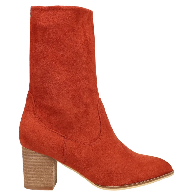 Wicked Round Toe Pull On Boots sold by Shoebacca