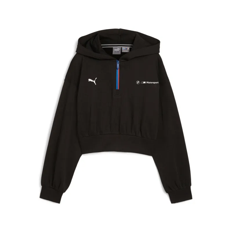 BMW M Motorsport Essentials Half Zip Hoodie made by Puma