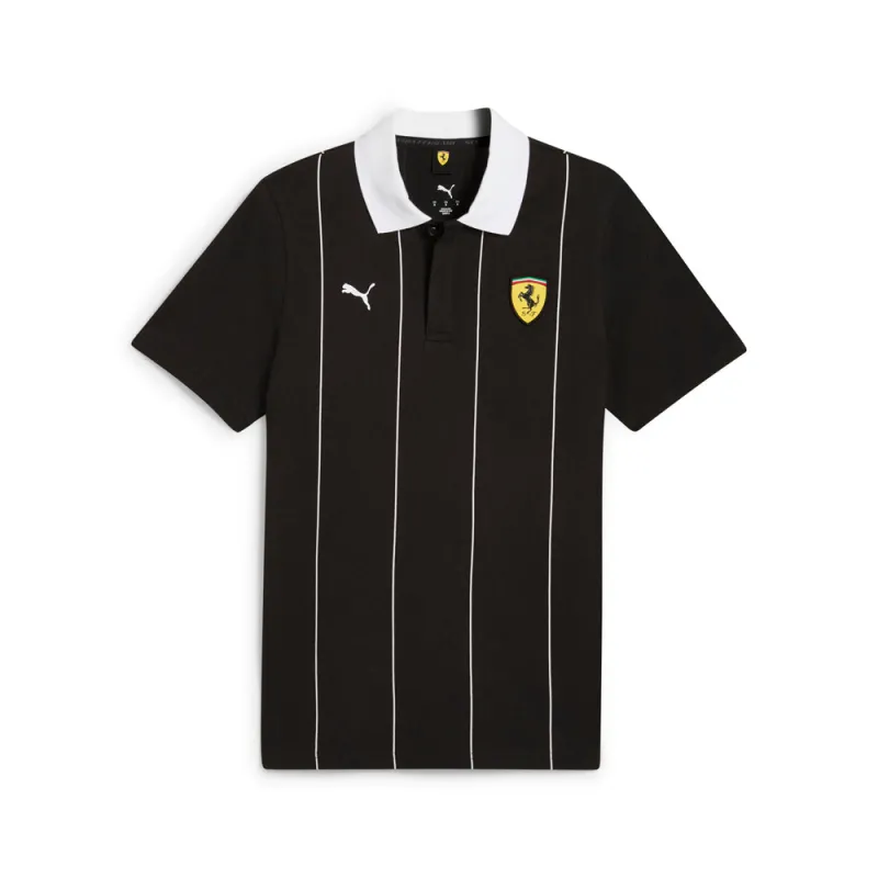 Scuderia Ferrari Race Premium Short Sleeve Polo Shirt sold by Shoebacca