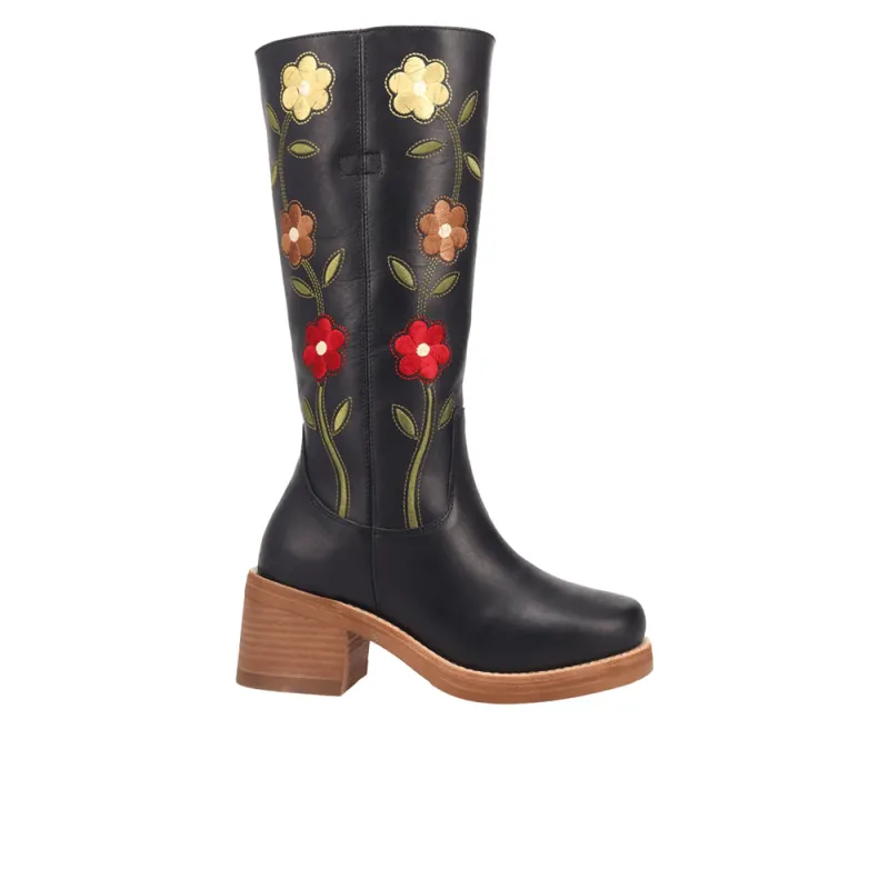 Bloom Leather Boots made by dingo