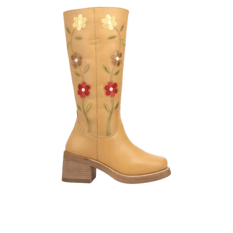 Bloom Leather Boots sold by Shoebacca