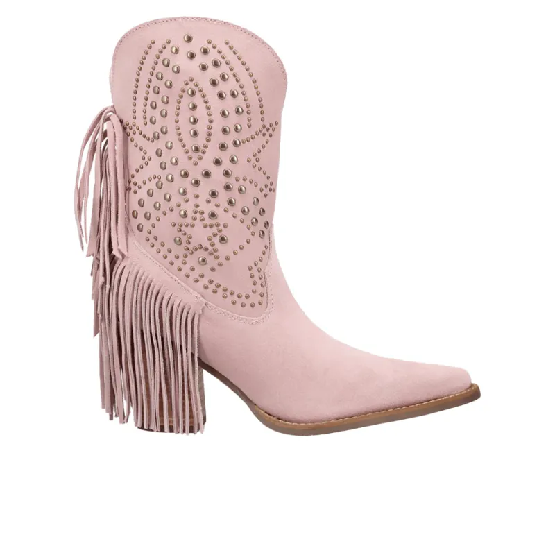 Star Power Suede Leather Booties sold by Shoebacca