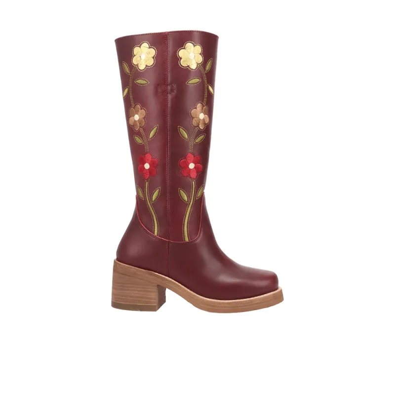 Bloom Leather Boots made by dingo