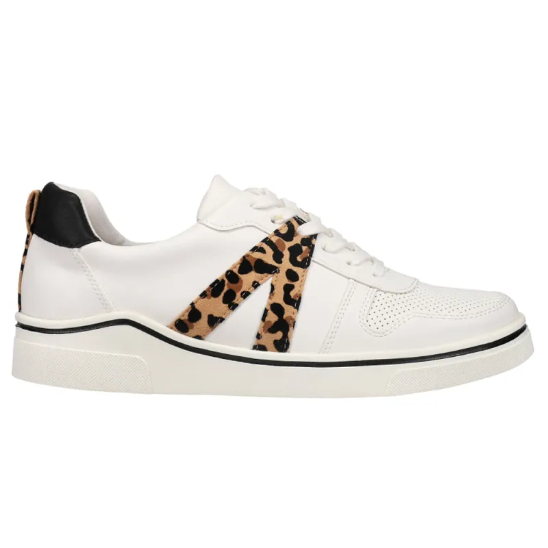 Alta Leopard Lace Up Sneakers sold by Shoebacca