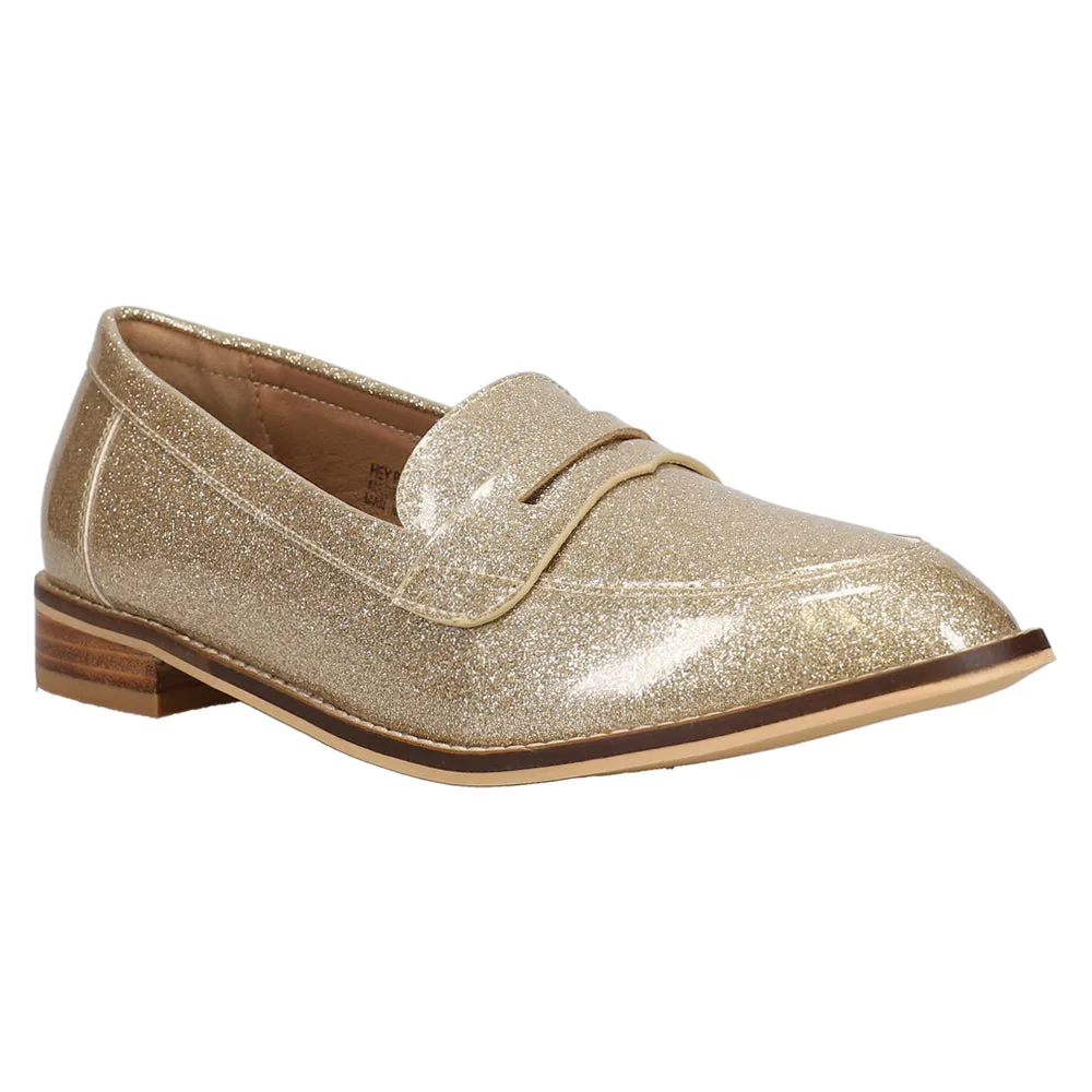 Hey Pumpkin Glitter Penny Loafers sold by Shoebacca product image thumbnail 2