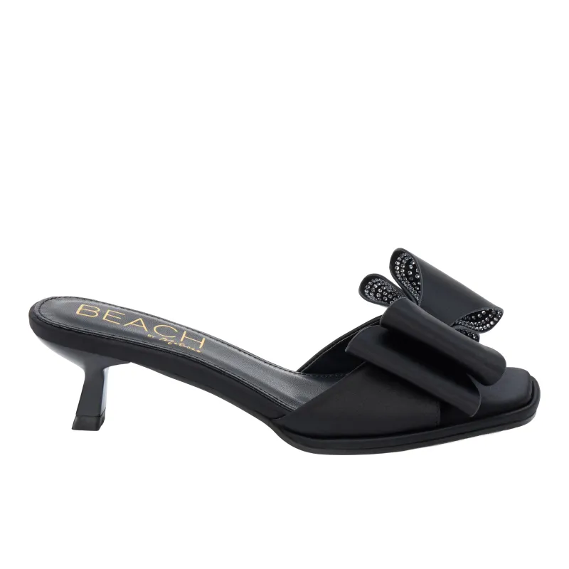 Holland Bow Kitten Heel Sandals sold by Shoebacca