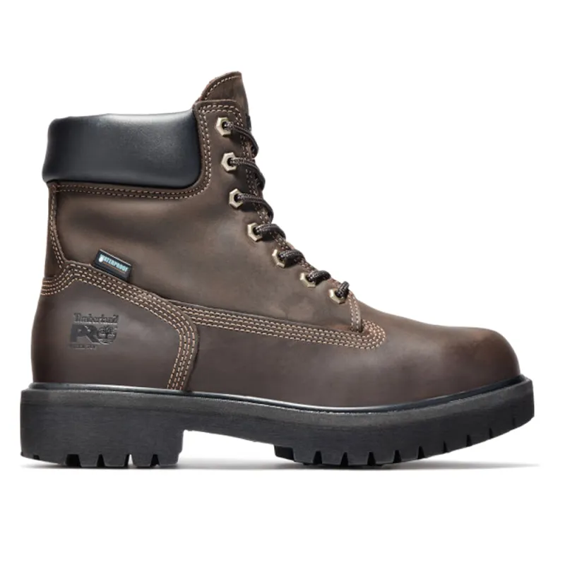 Direct Attach 6 Inch Waterproof Steel Toe Work Boots made by Shoebacca