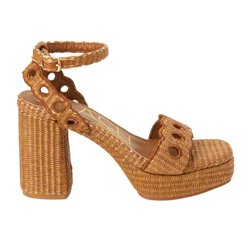 Moorea Block Heel Platform Ankle Strap Sandals sold by Shoebacca