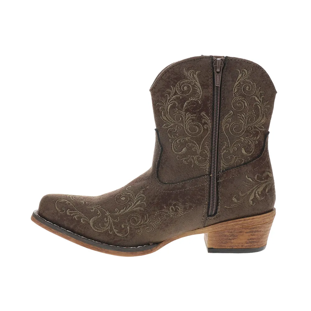 Sashay Snip Toe Zippered Cowboy Booties sold by Shoebacca product image thumbnail 3