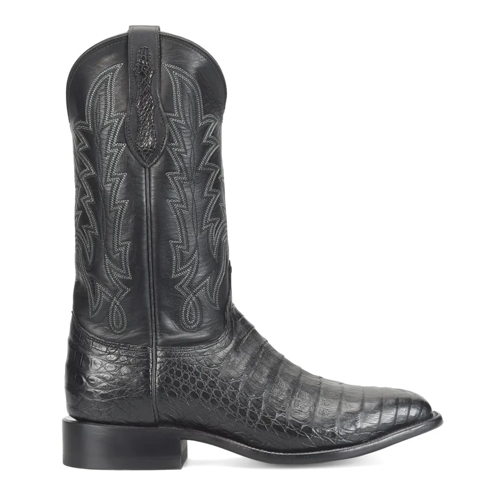Panama 12 Inch Caiman Square Toe Cowboy Boots sold by Shoebacca