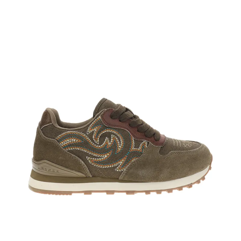 Giddyup Spice Lace Up Sneakers made by Roper