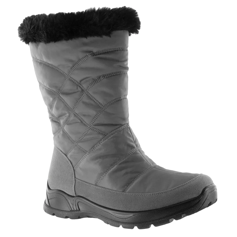 Cuddle Round Toe Zippered Snow Boots sold by Shoebacca product image thumbnail 2