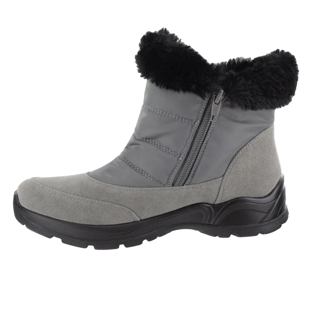 Frosty Round Toe Zippered Snow Booties sold by Shoebacca product image thumbnail 3