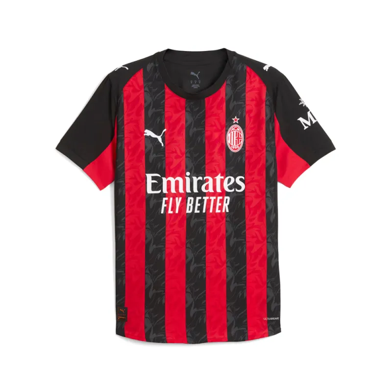 AC Milan Home Crew Neck Short Sleeve Jersey sold by Shoebacca