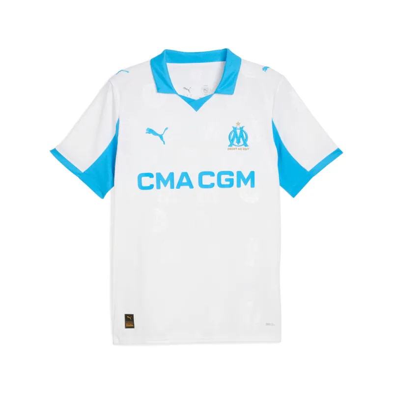 Olympique de Marseille Collared Short Sleeve Soccer Jersey 24/25 sold by Shoebacca