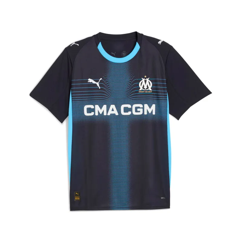 Olympique de Marseille Collared Short Sleeve Soccer Jersey 25/26 sold by Shoebacca