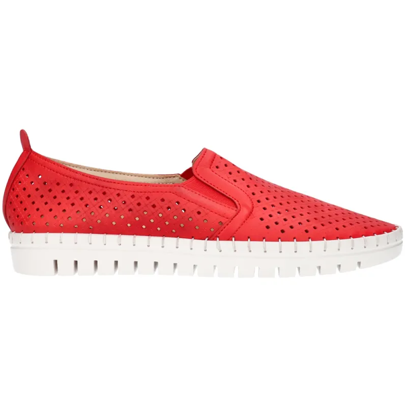Fresh Perforated Slip On Flats sold by Shoebacca
