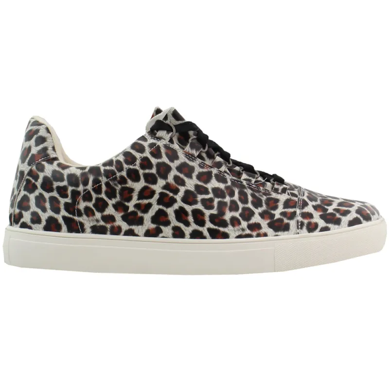 Relay Leopard Lace Up Sneakers sold by Shoebacca