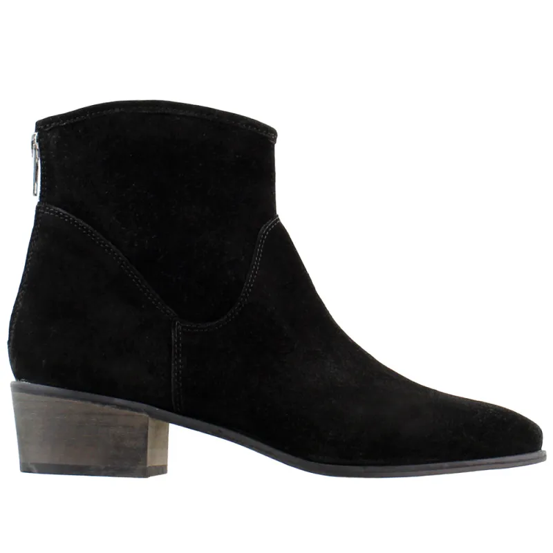 Slow Down Round Toe Zippered Booties made by Coconuts by Matisse