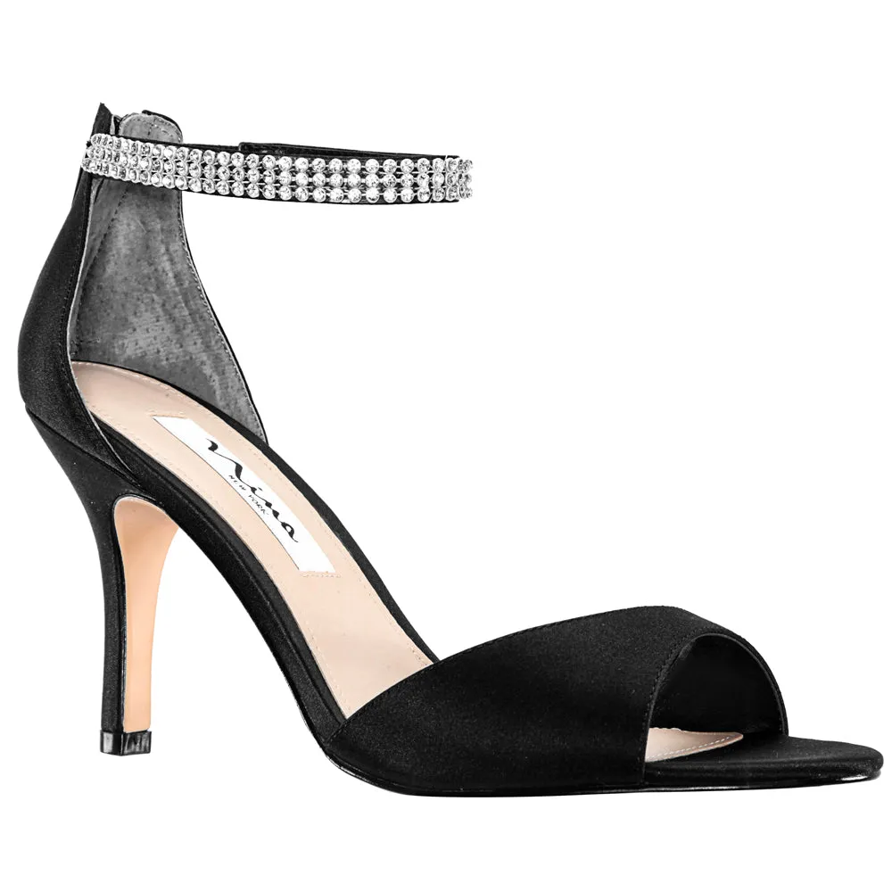 Volanda Rhinestone Ankle Strap Evening Sandals sold by Shoebacca product image thumbnail 2