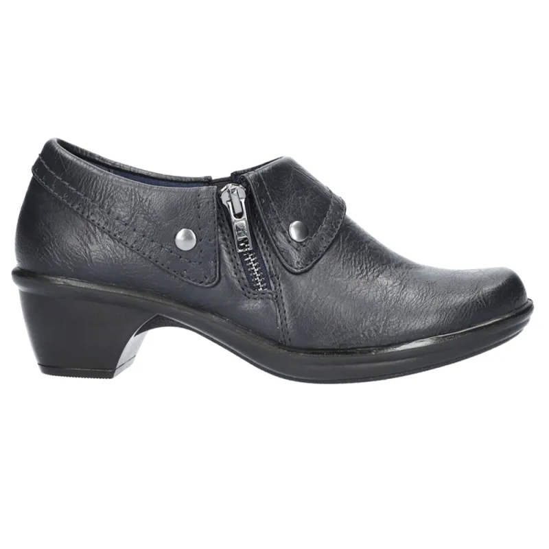 Darcy Studded Round Toe Zippered Booties made by easy street