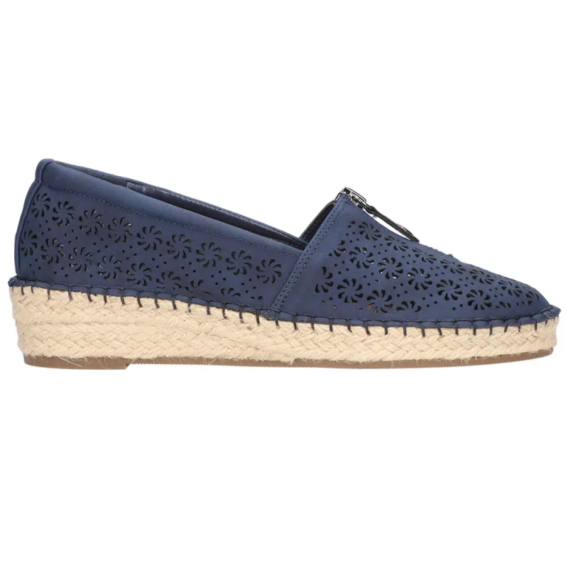 Zenon Cut Out Espadrille Slip On Flats sold by Shoebacca