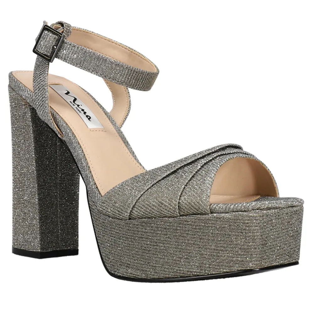Dorcas Glitter Platform Sandals sold by Shoebacca product image thumbnail 2
