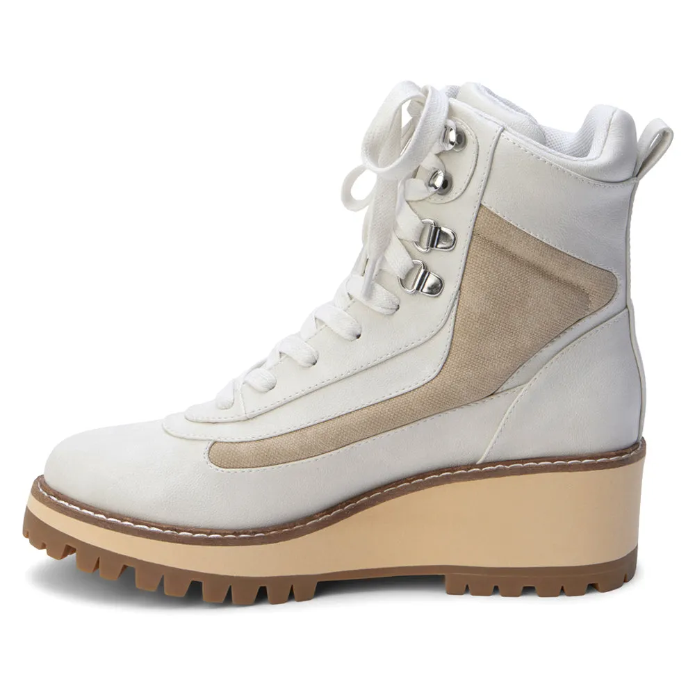 Summit Round Toe Wedge Lace Up Hiking Boots sold by Shoebacca product image thumbnail 3