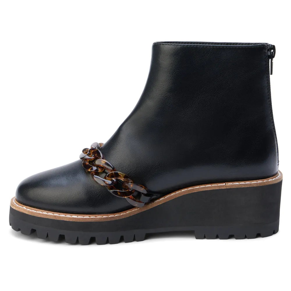 Sycamore Round Toe Wedge Zippered Booties sold by Shoebacca product image thumbnail 3