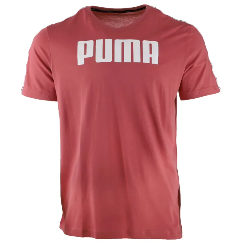 Micro Tape Logo Crew Neck Short Sleeve T-Shirt sold by Shoebacca