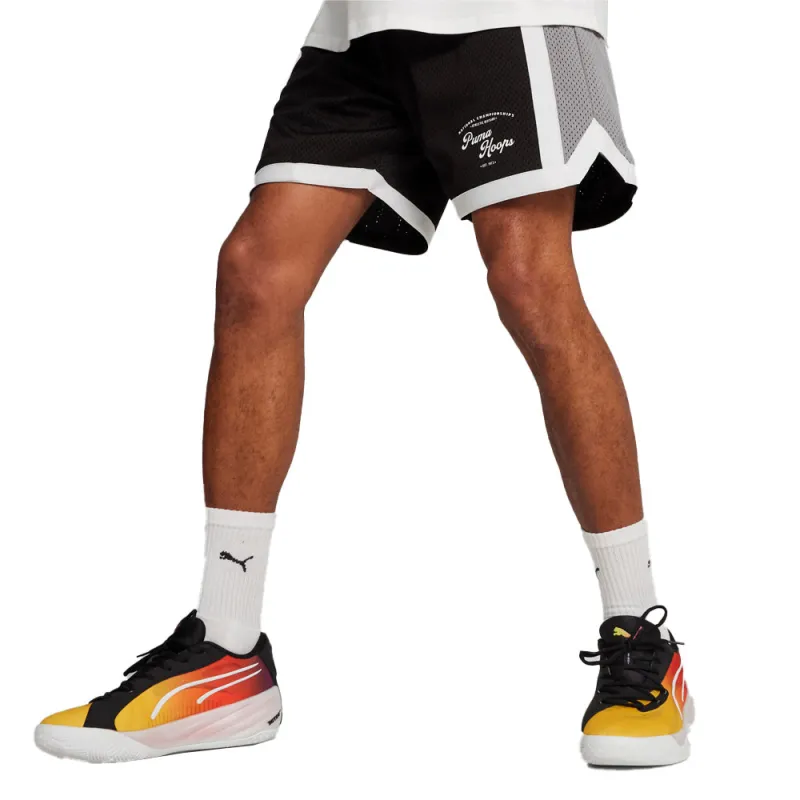 Hoops Showtime Mesh Basketball Athletic Shorts sold by Shoebacca