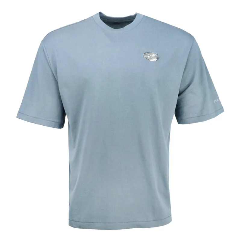 NYC Long Run Logo Crew Neck Short Sleeve T-Shirt made by Puma
