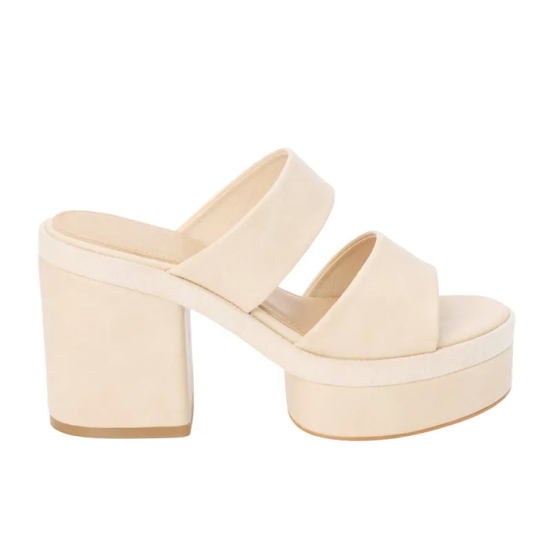 Graham Block Heel Platform Sandals sold by Shoebacca