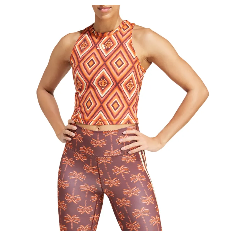 Farm Rio Training Crew Neck Athletic Tank Top sold by Shoebacca