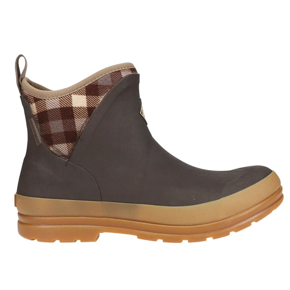 Muck Originals Plaid Pull On Ankle Booties sold by Shoebacca