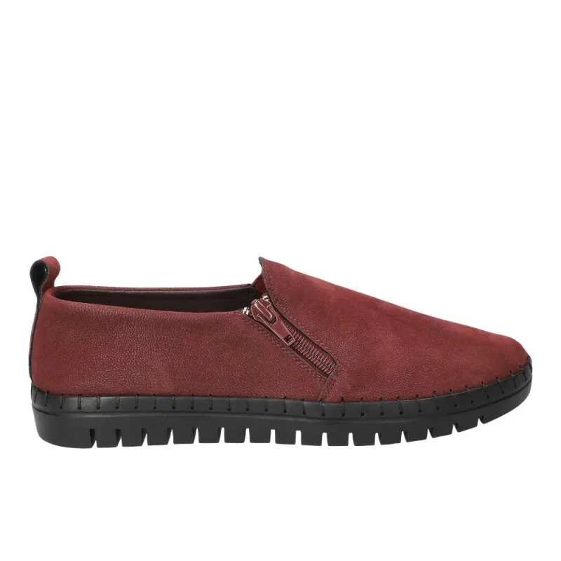 Astoria Side Zip Slip-On Flats sold by Shoebacca