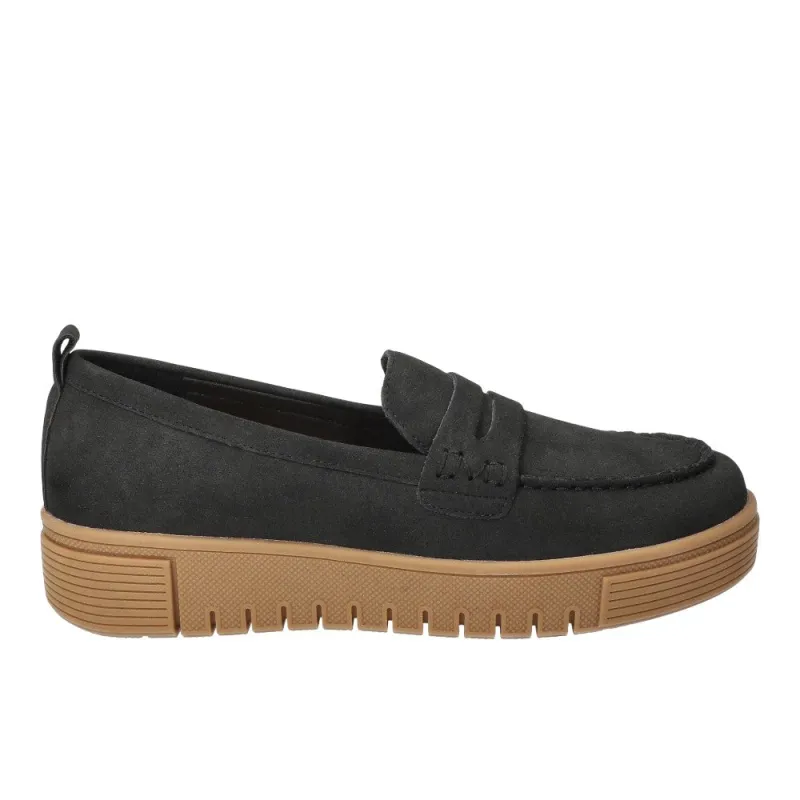 Bo Comfort Moc Toe Platform Loafers made by Bella Vita