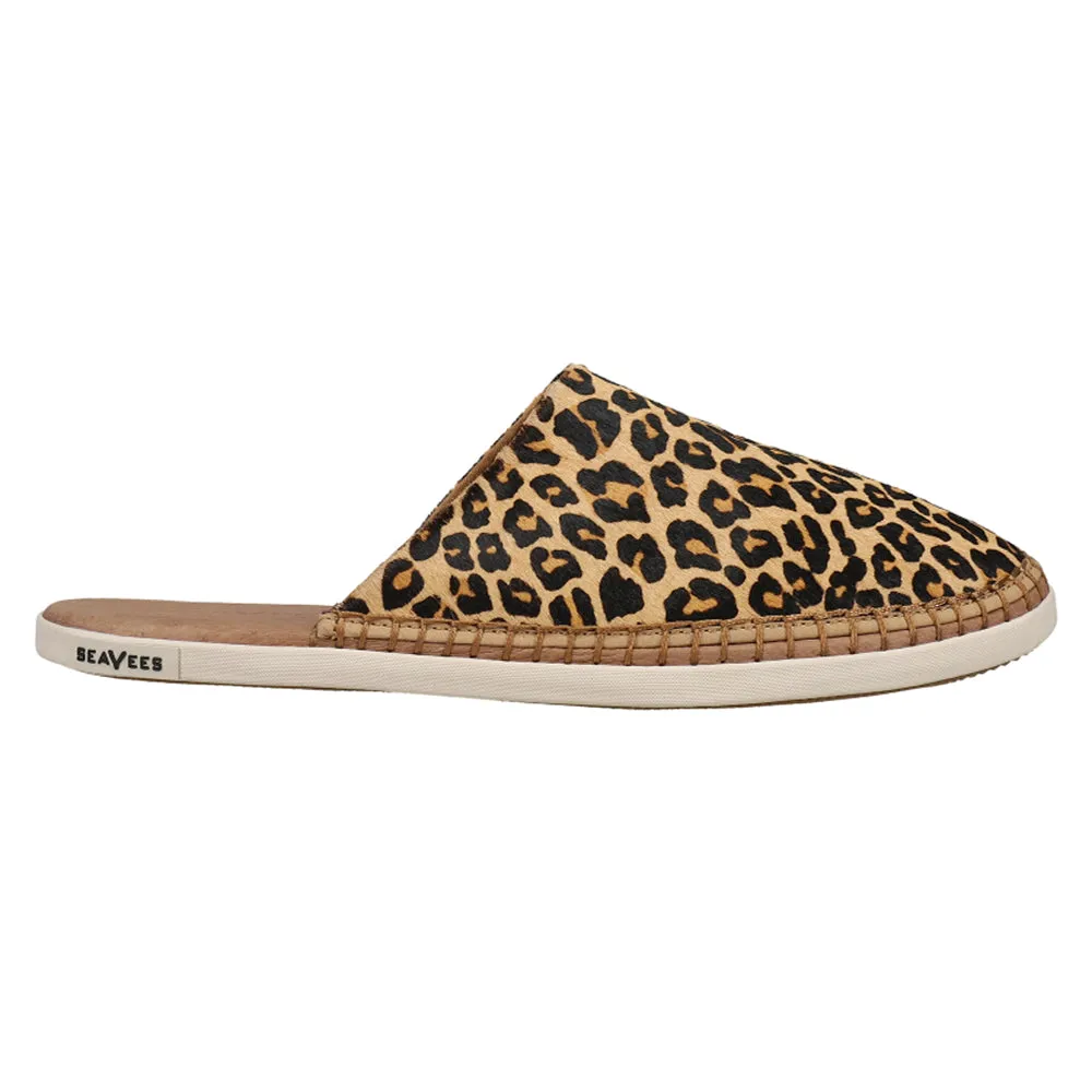 Lido Leopard Mules sold by Shoebacca