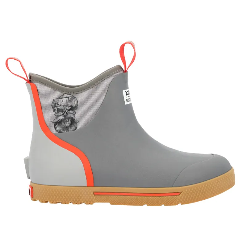 Rugged Seas Graphic Round Toe Pull On Boots sold by Shoebacca