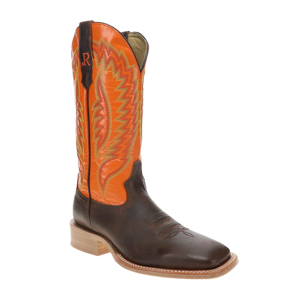 13 Inch Wide Square Toe Pull On Cowboy Boots sold by Shoebacca product image thumbnail 2