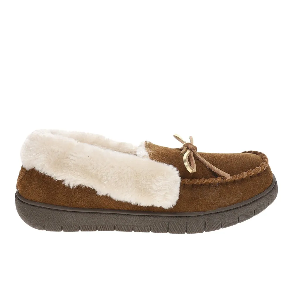 Ivy Moccasin Slippers sold by Shoebacca