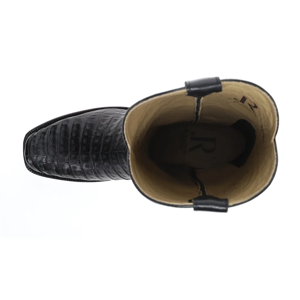 Caiman Belly 13 Inch Narrow Square Toe Cowboy Boots sold by Shoebacca product image thumbnail 4