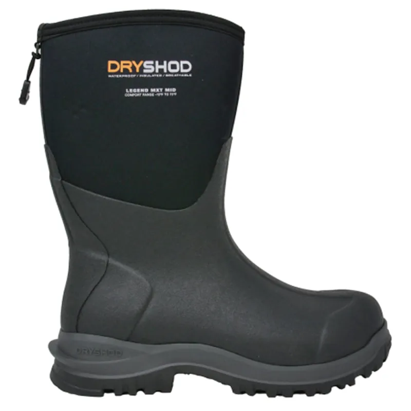 Legend MXT Round Toe Mid Pull on Rain Boots made by Shoebacca