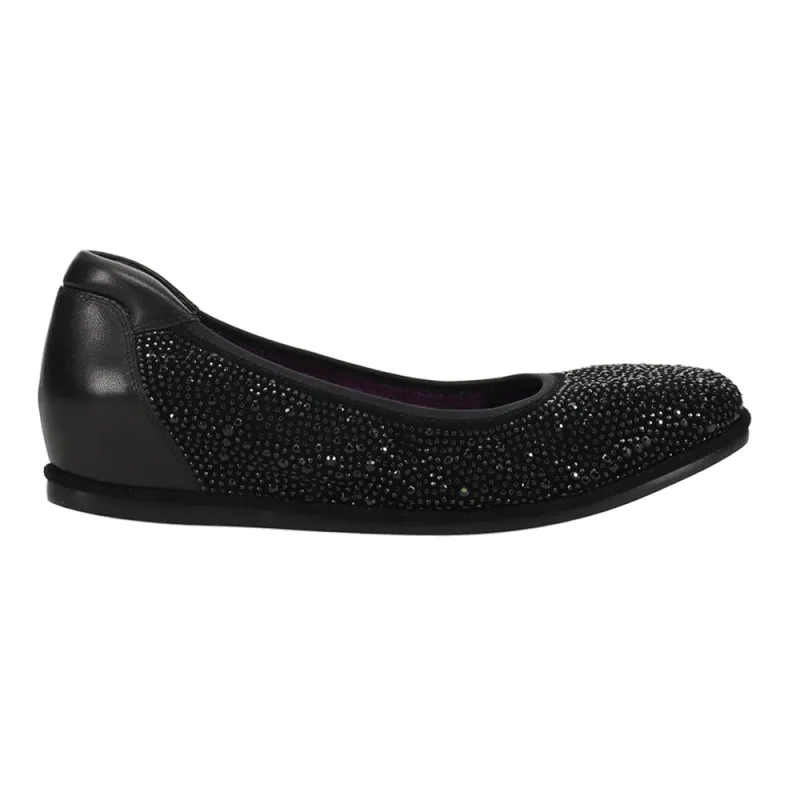 Gisel Sparkle Rhinestone Ballet Flats made by VANELi