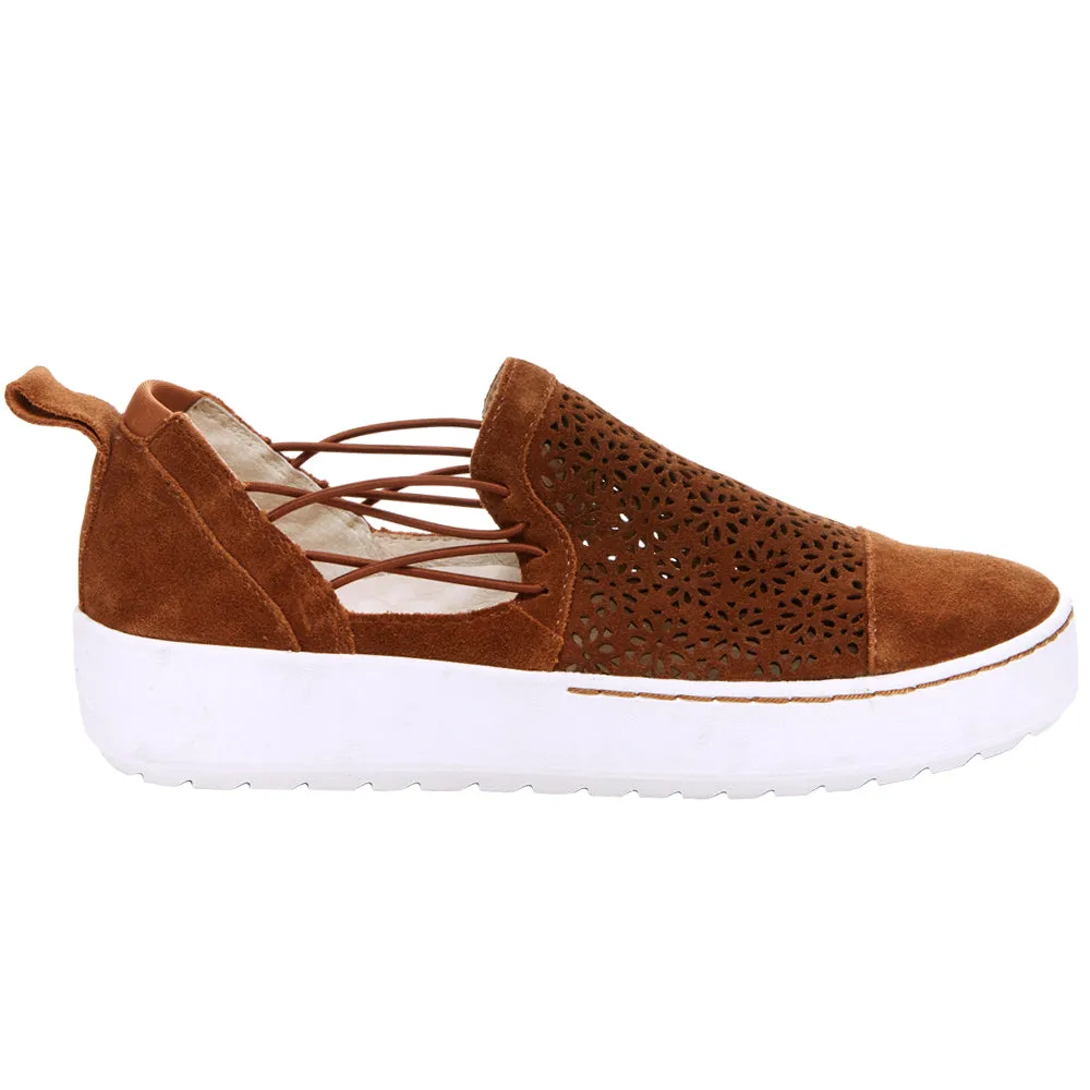 Erin Floral Cut Out Slip On Sneakers sold by Shoebacca