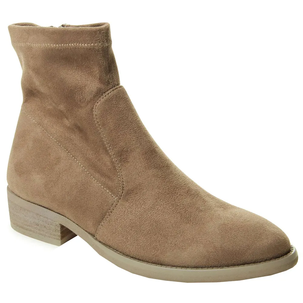 Henson Round Toe Zippered Booties sold by Shoebacca product image thumbnail 2