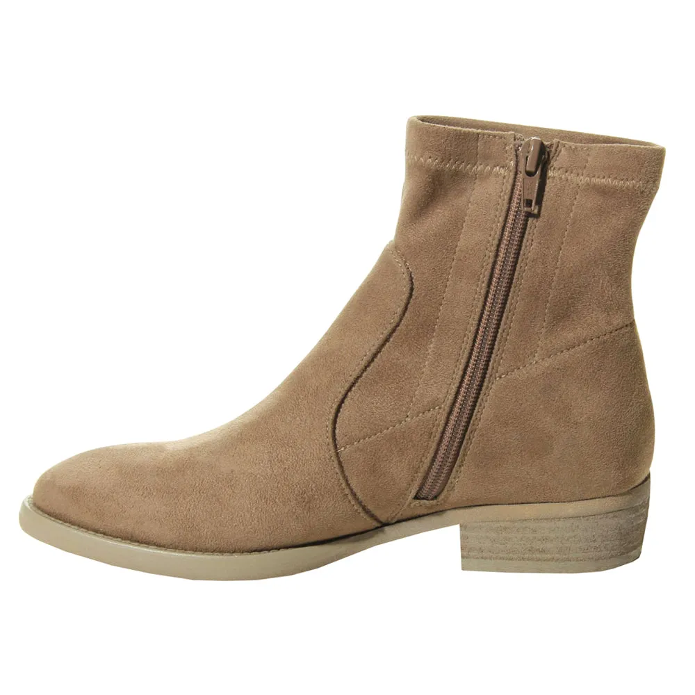 Henson Round Toe Zippered Booties sold by Shoebacca product image thumbnail 3