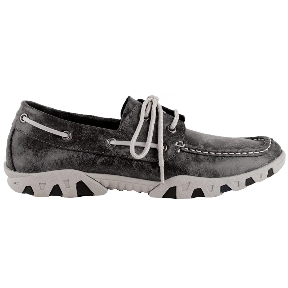 Smoky Slip On Boat Shoes sold by Shoebacca