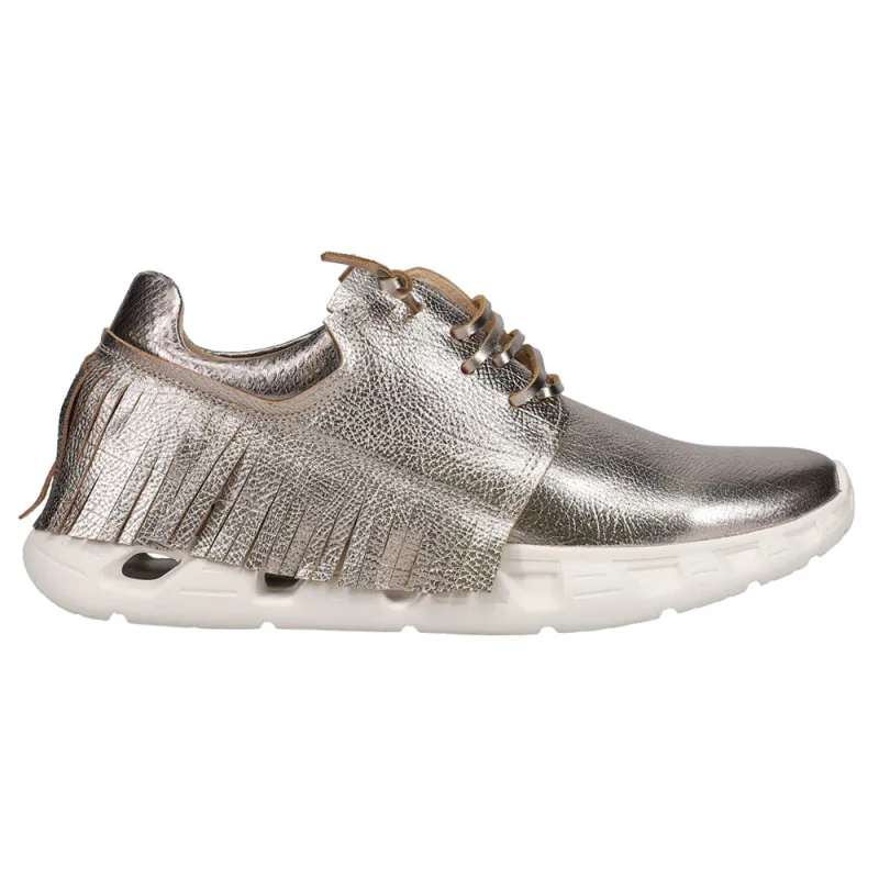 Alvina Metallic Lace Up Sneakers sold by Shoebacca